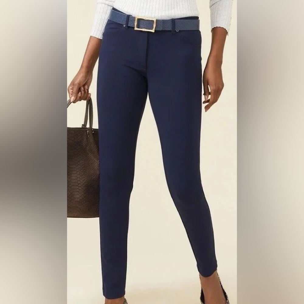 J.McLaughlin Women's Becca Bainbridge Leggings Navy Size 8 ponte pants soft